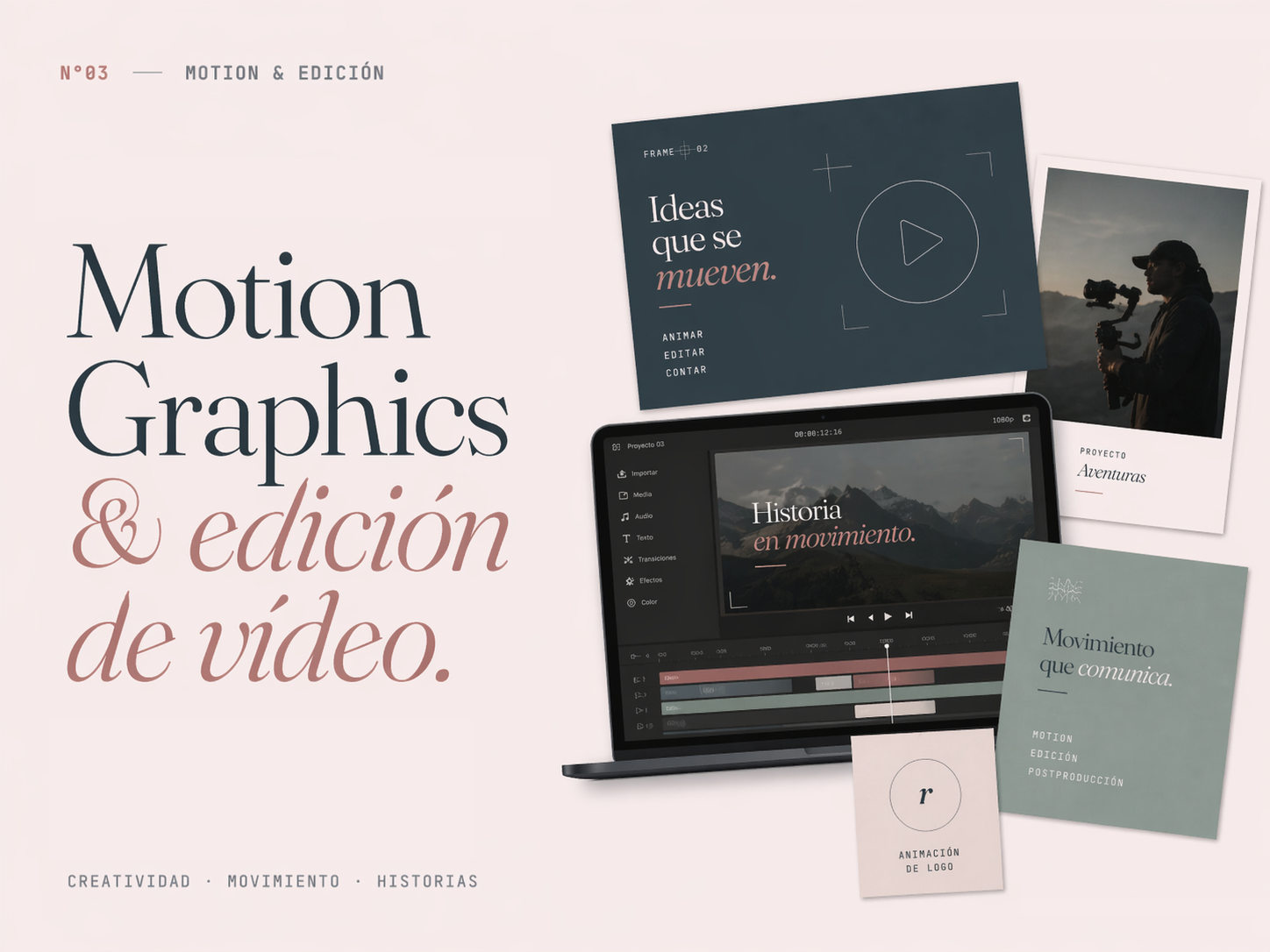 Motion design & Edición de videos